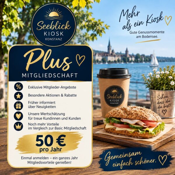 Seeblick Plus - Jahresmitgliedschaft